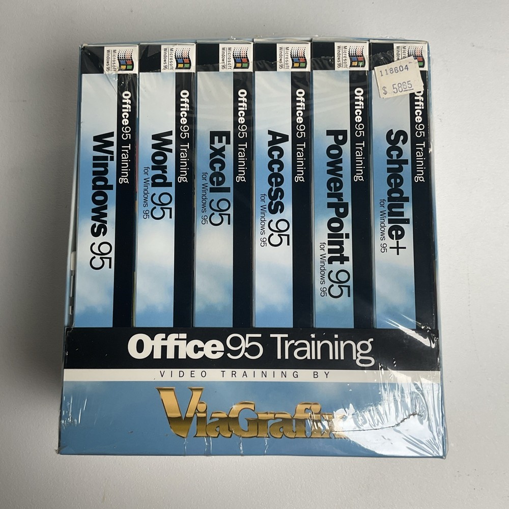 Microsoft Office95 Professional Training For Windows 95 Video By ViaGrafix
