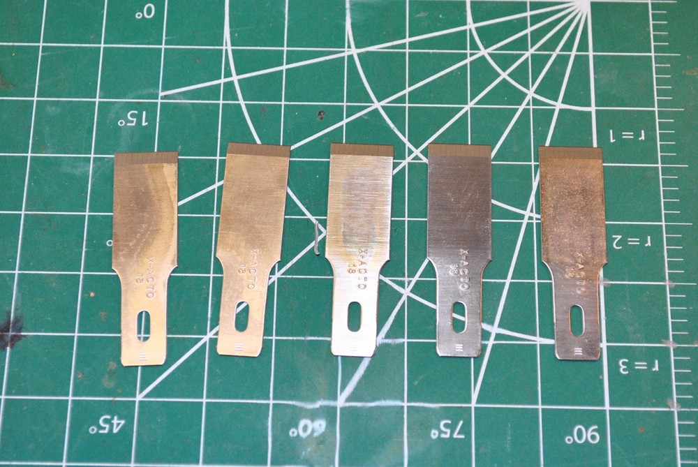 Replacement X-Acto No. 18 Heavyweight Chisel Blades (5 Pack)