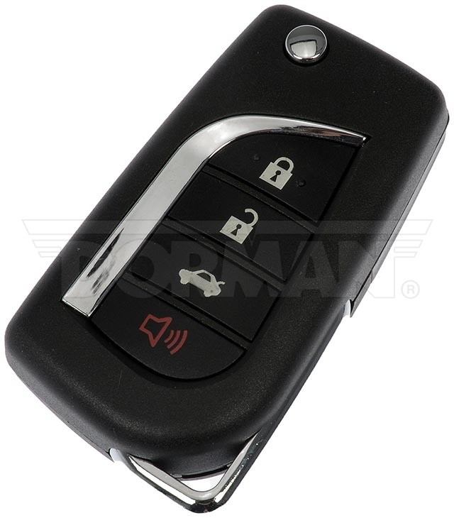 Dorman 99719ST Upgraded Keyless Entry Remote 4 Button - Blade Stamp Dot