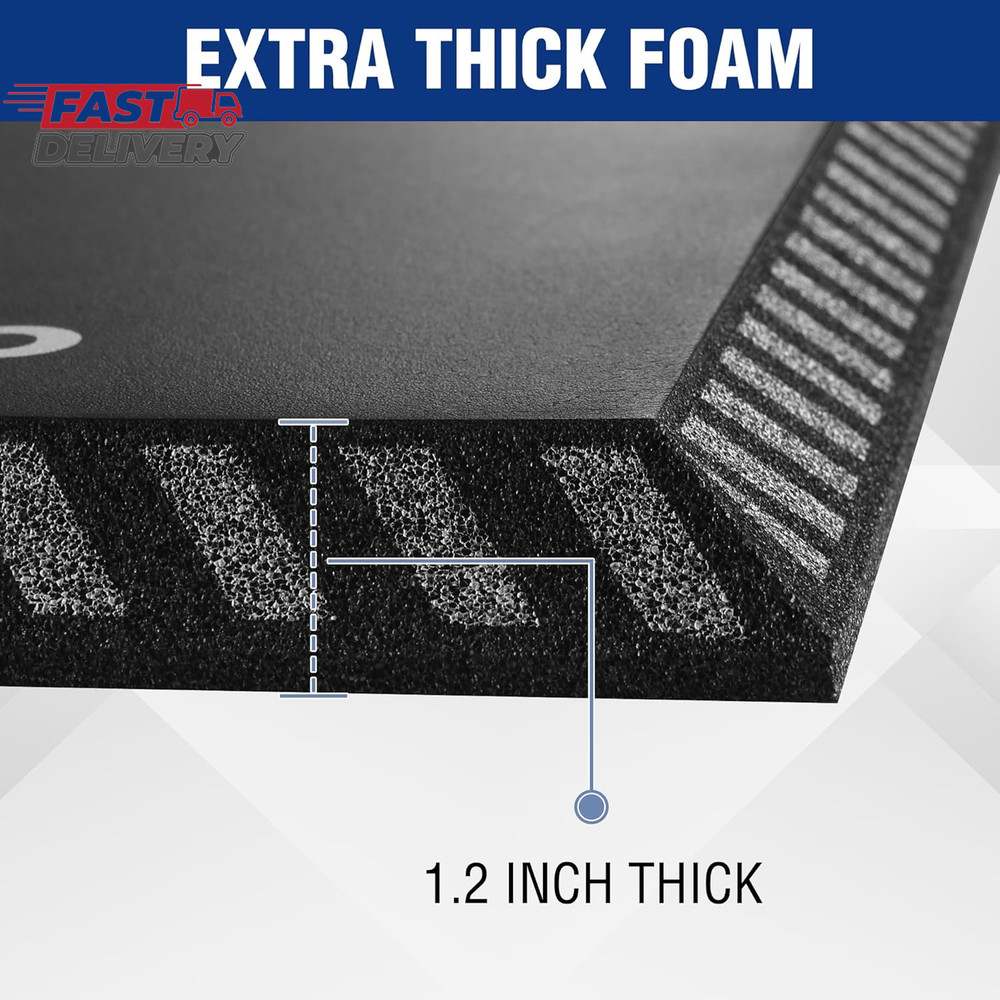 WORKPRO Extra Thick Kneeling Pad, Soft Foam Knee Cushioning, Extra Large Foam Kn