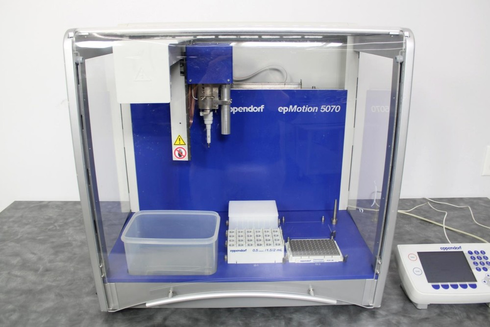 Eppendorf epMotion 5070 Robotic Pipette Liquid Handler w/ 50uL Tool & Controller