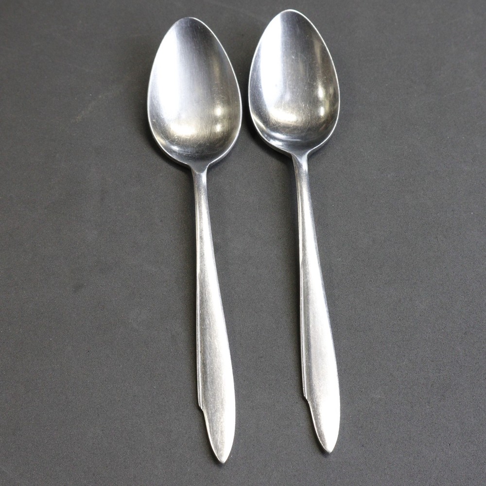 Eldan ELD 32 Stainless Flatware 2 Solid Serving Spoons Stainless Steel Japan