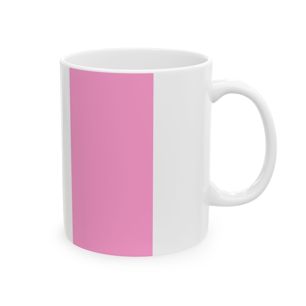 Drapeau de Terre-Neuve (Canada) White Coffee Mug