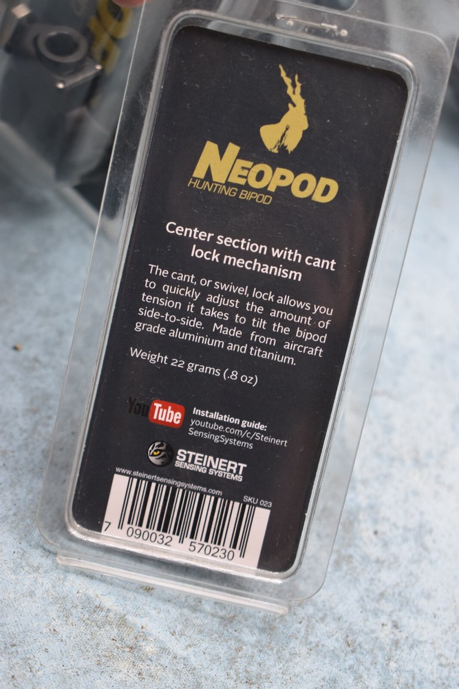 nos NeoPod bipod center section cant lock replacemant