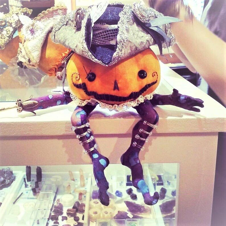 Cloth Art Doll Pattern “Captain Spiny Copperbottom” by Paula McGee