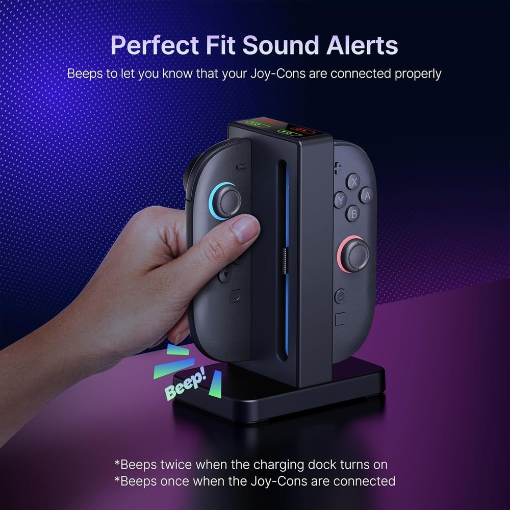 Nintendo Switch 2 Bundle - case, cooler, controller charger, protector, grips