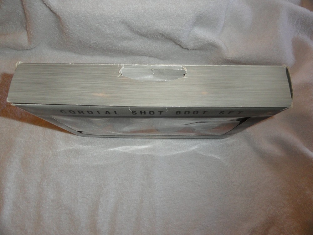 KISS COFFEEHOUSE CORDIAL SHOT BOOT Set Rare OOP