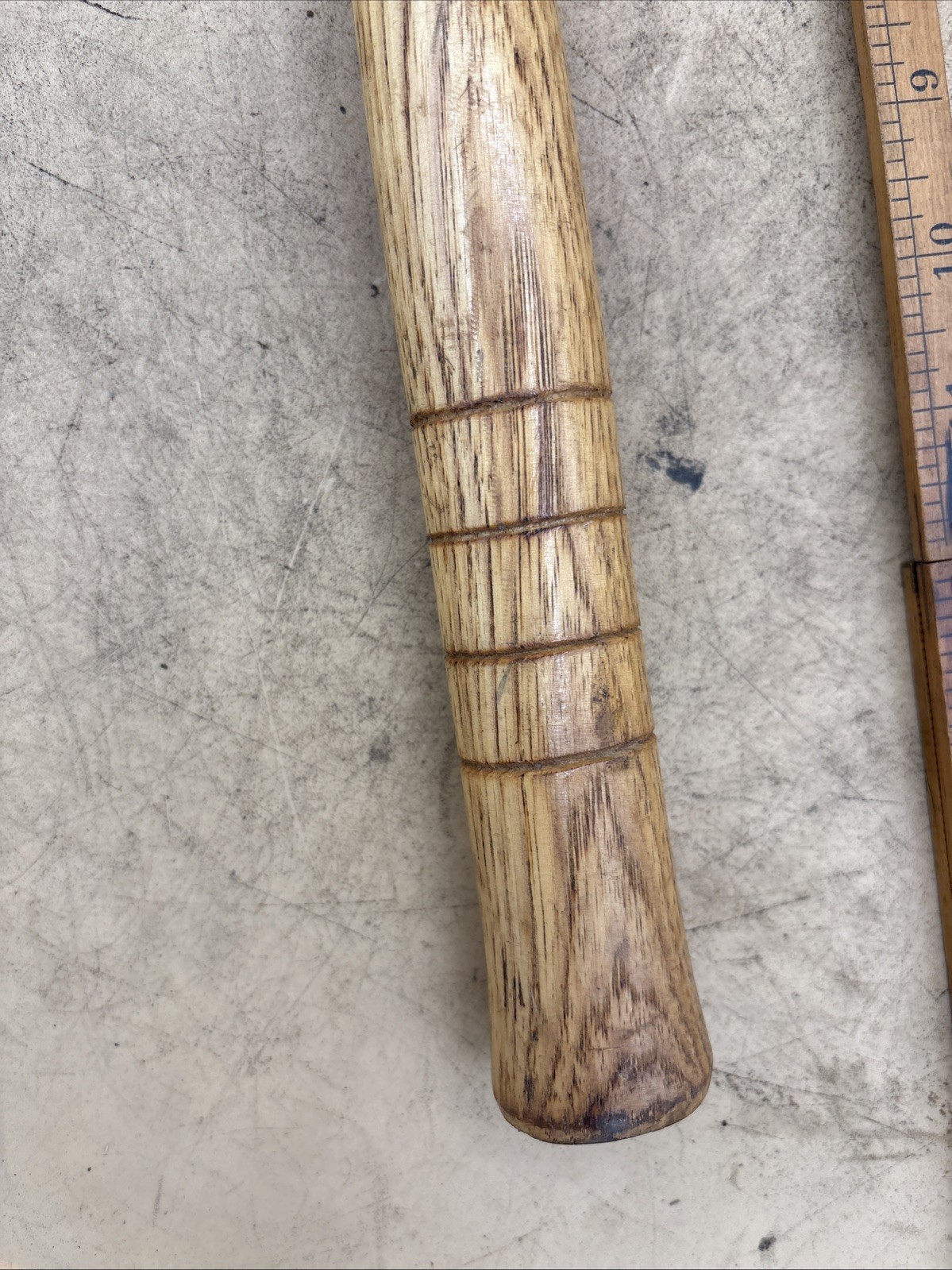 Vintage USA Brass Non-Spark Hammer 3.4 Lbs. Total Weight, #4 HOL-O-HED, SH Corp.