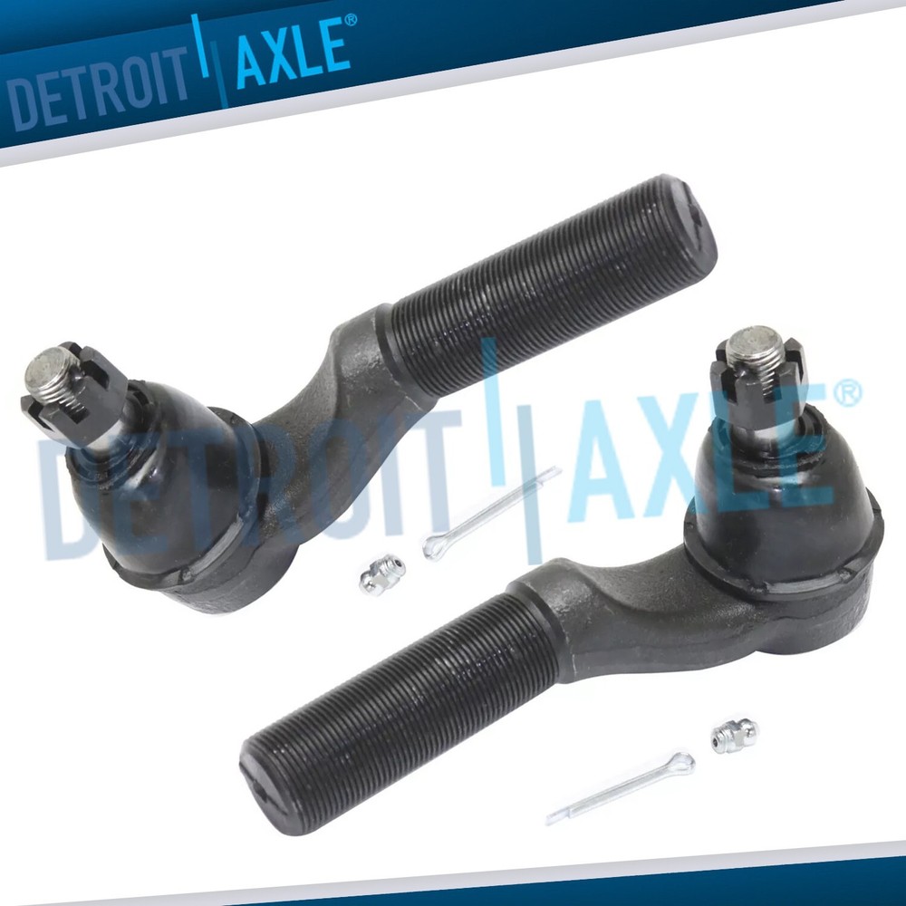 Front Left Right Outer Tie Rod Ends for Ford E-350 E-450 Super Duty E-150 E-250