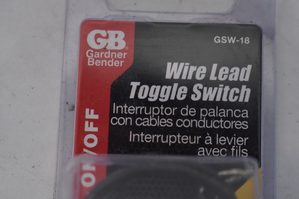 Gardner Bender Medium Duty Wire Toggle Switch Unit Genuine OEM Unit GSW-18