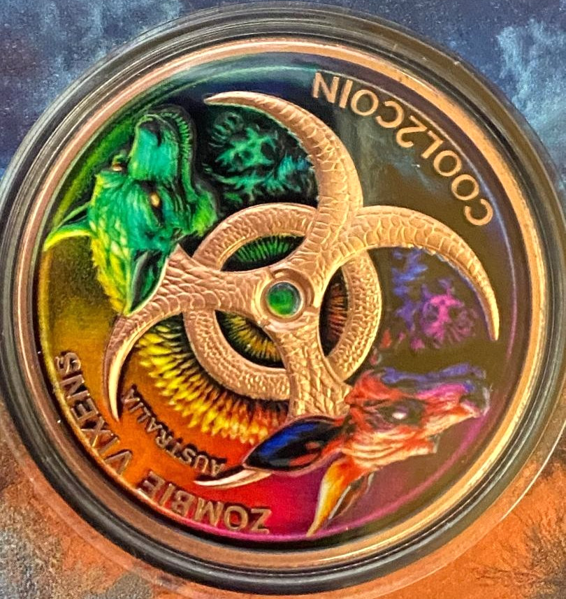 One Once Copper Colorized, Collectors Item.