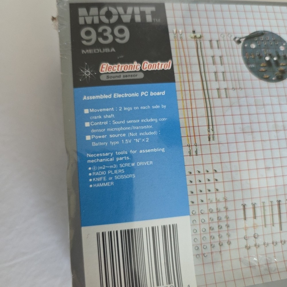 Movit 939 Sound Activated Robot Electronic Educational Kit