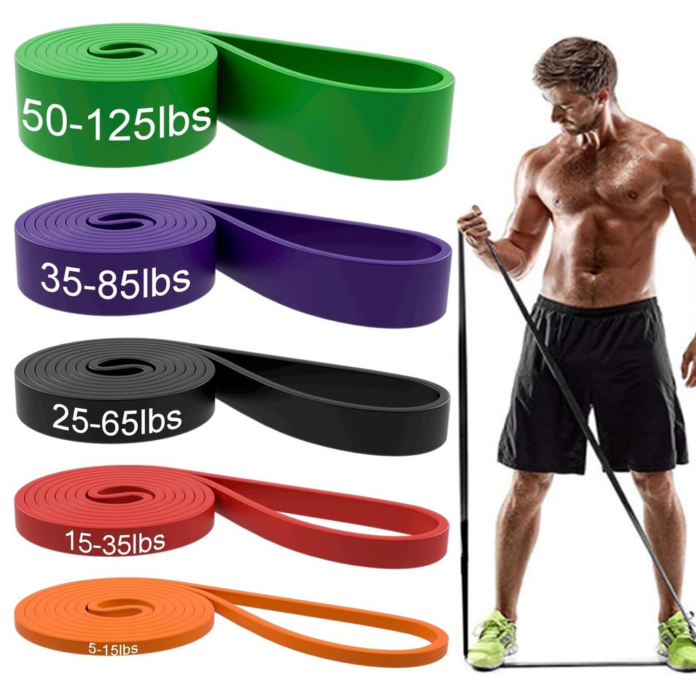 Resistance Bands, Pull Up Assist Bands - Workout Bands, Eexercise Bands for W...