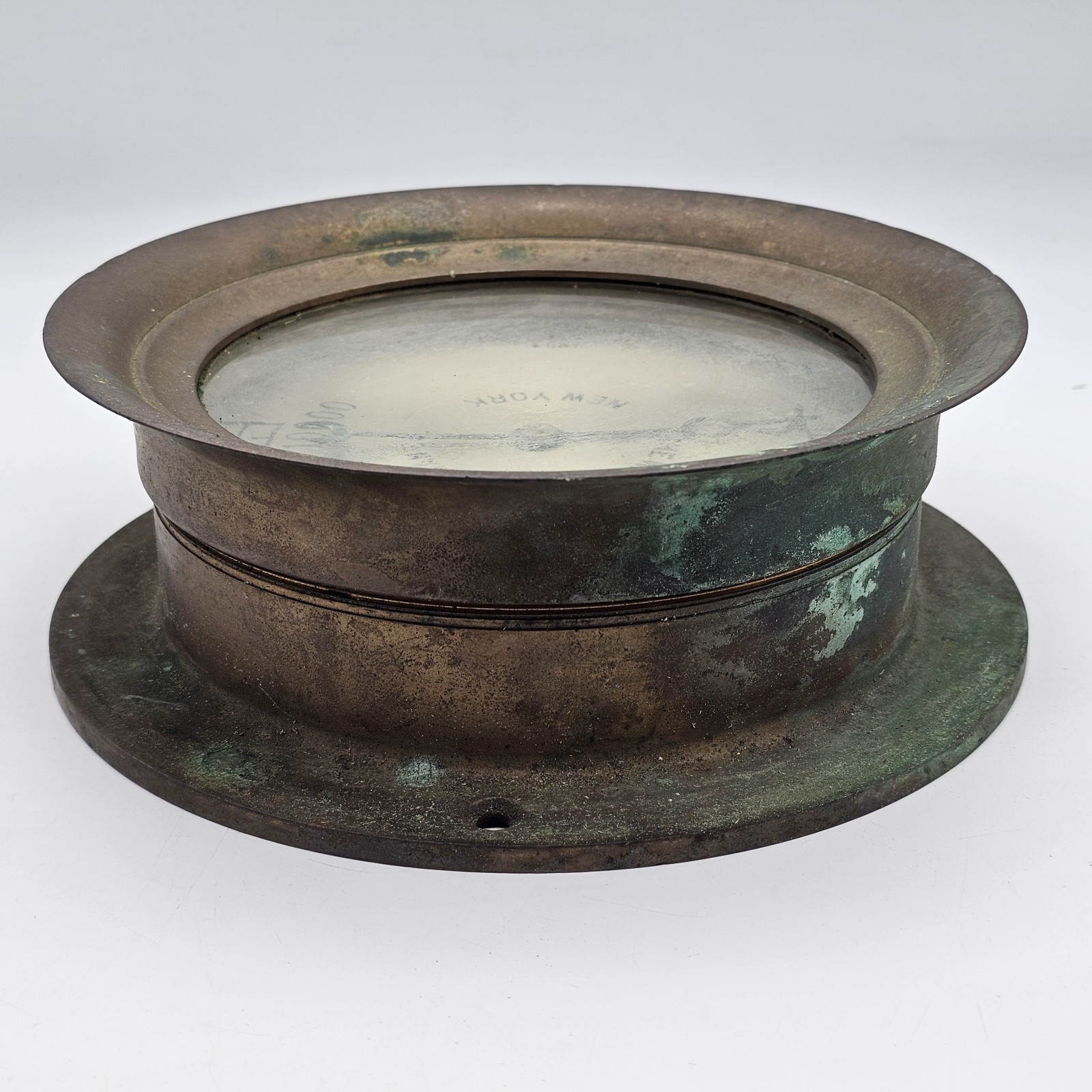 Watson Stillman Antique Brass Pressure Gauge 10,000 PSI