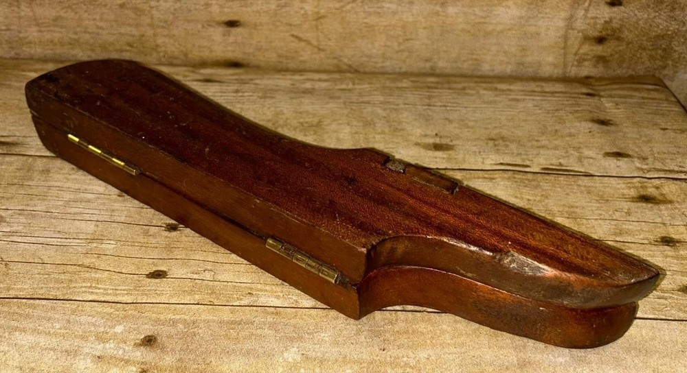 WW1 Military Oak Folding Boot Jack & Boot Pulls - Hole Punch & Button Hook