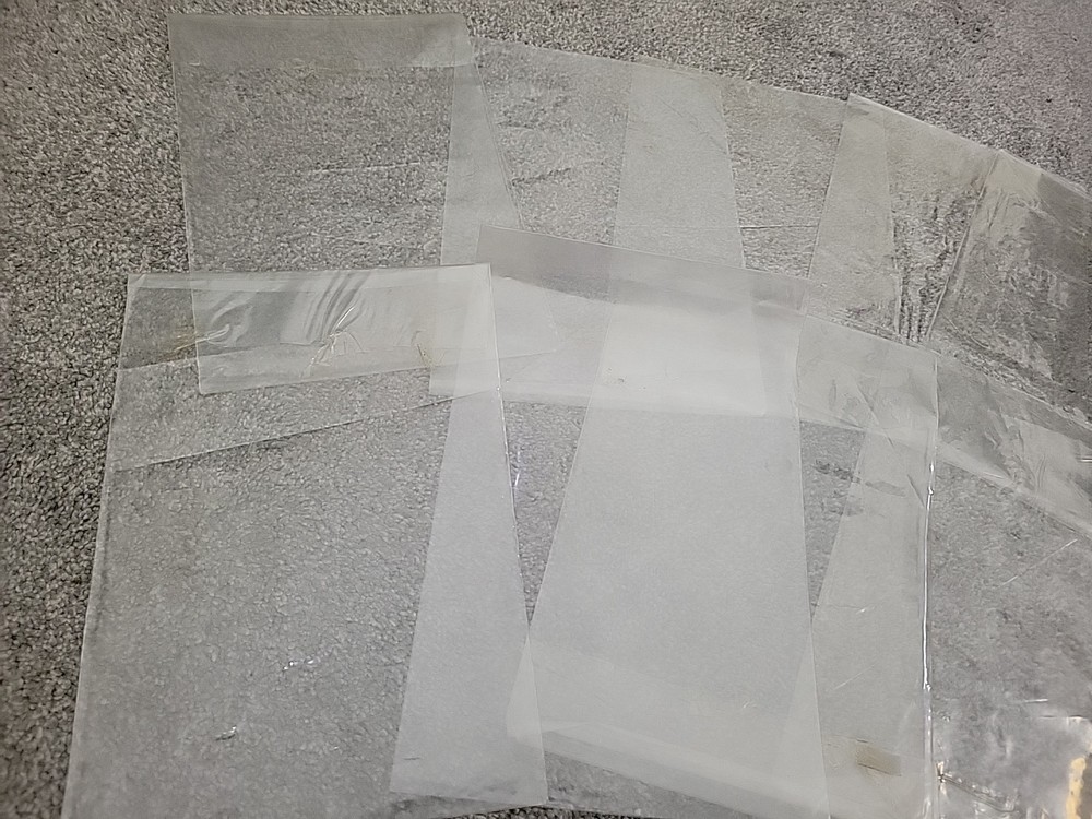 9 Comic Book Resealable Sleeves - Used