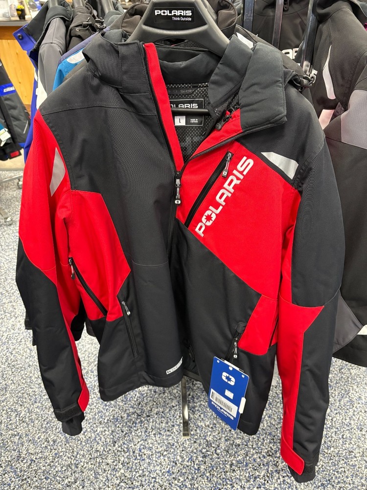 Polaris Switchback Jacket - Men's LG, Red 283300406