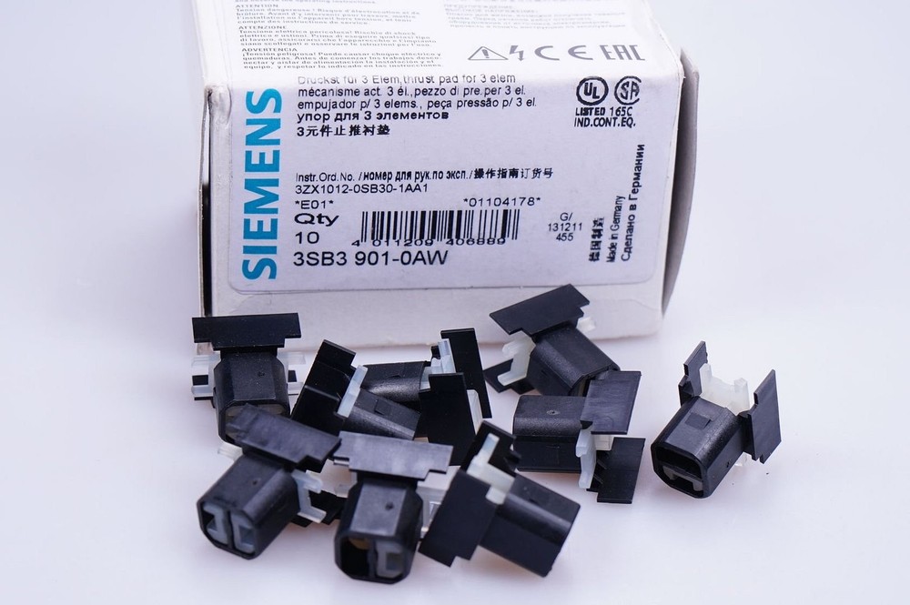 SIEMENS 3SB3901-0AW Activity Push Plug (9 Piece)
