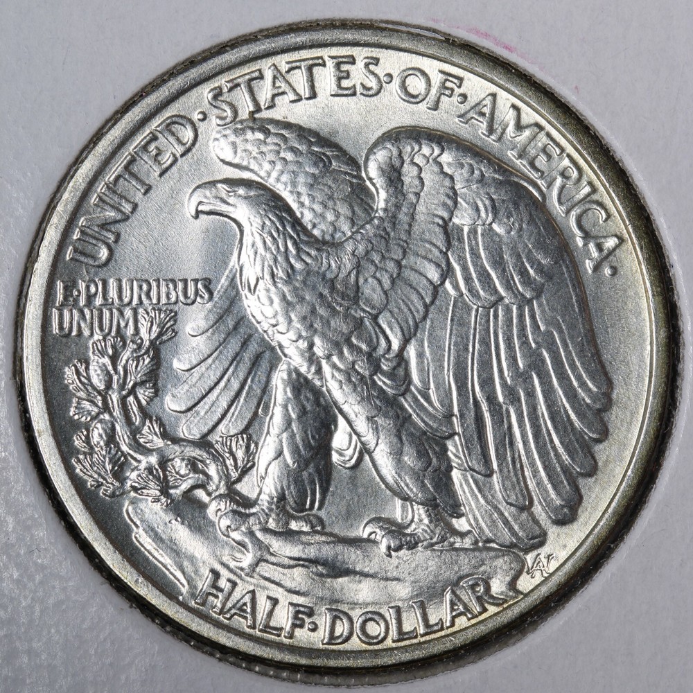 1937 Walking Liberty Silver Half Dollar BU *UNCIRCULATED* MS E361 KTMC