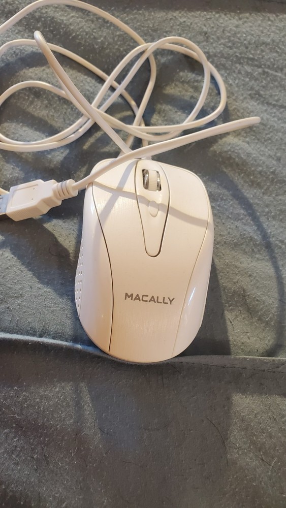 Macally USB Wired Keyboard and Mouse Set - Mac Compatible - Tested Working