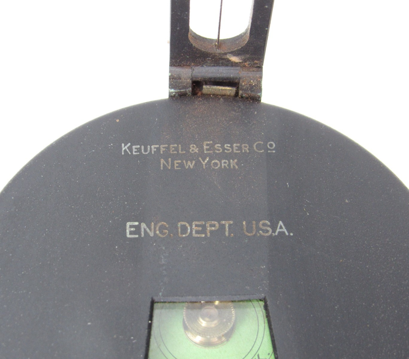 Rare KEUFFEL & ESSER COMPASS 1917 Engineering Eng. Dept USA Vtg WWI Military US