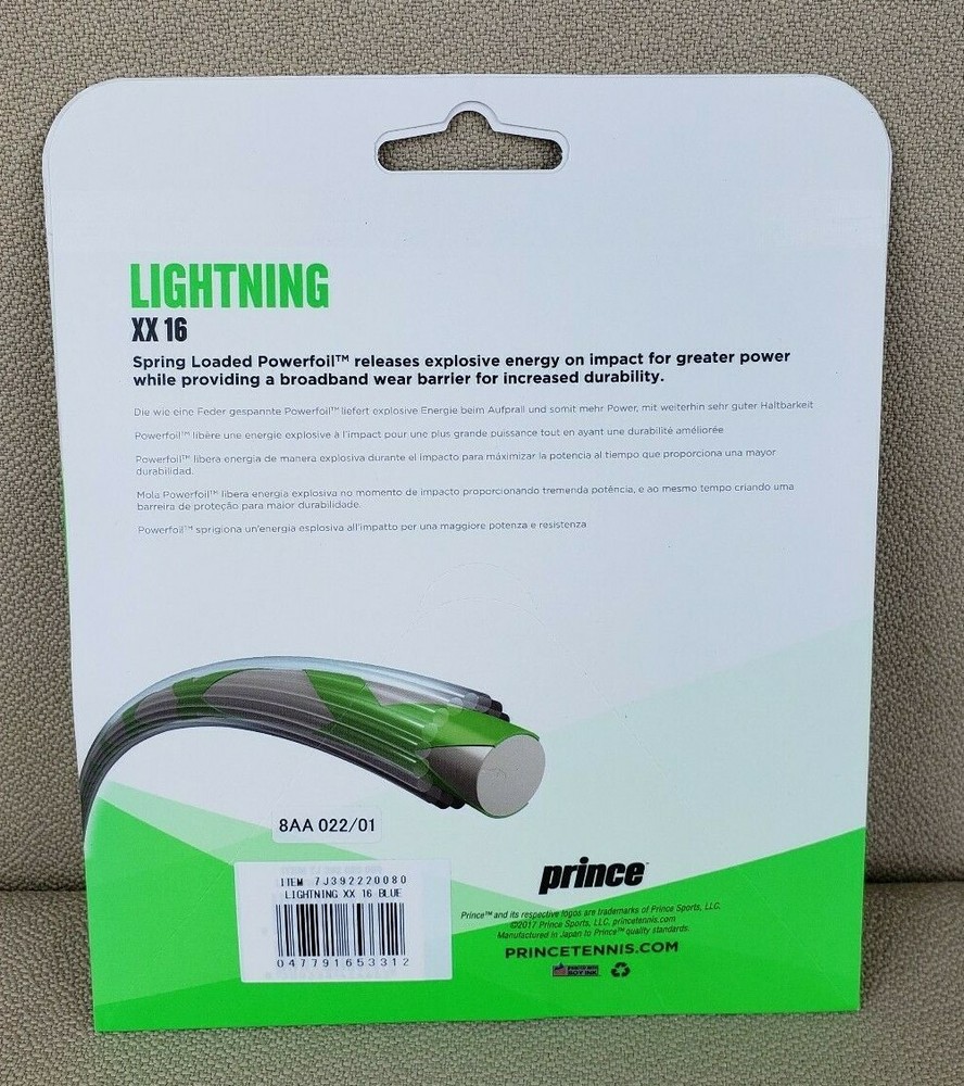Prince Lightning XX 16 String 1.30 mm Blue
