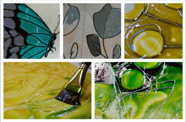 Pebeo Cerne Relief 20ml Outliner Tubes, Choose Colors