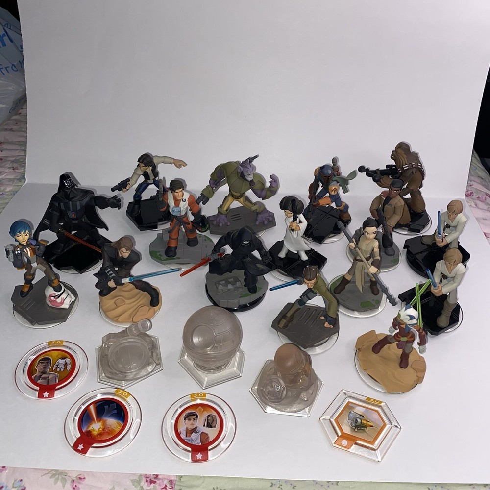 Disney Infinity Star Wars 23 Piece Lot