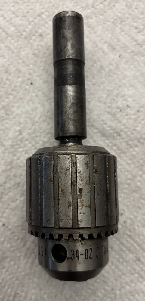 JACOBS 34-02  2 TAPER DRILL CHUCK 0-1/2''