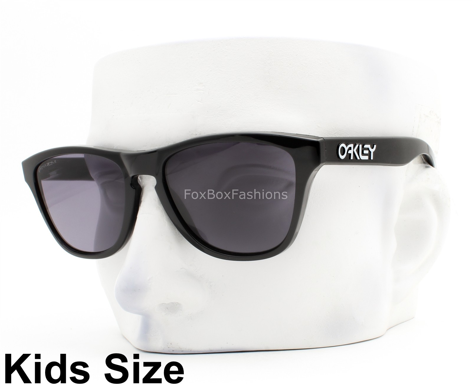 Oakley Youth Fit Sunglasses Frogskins XXS OJ9009-0148 Black Prizm Gray Kids Size