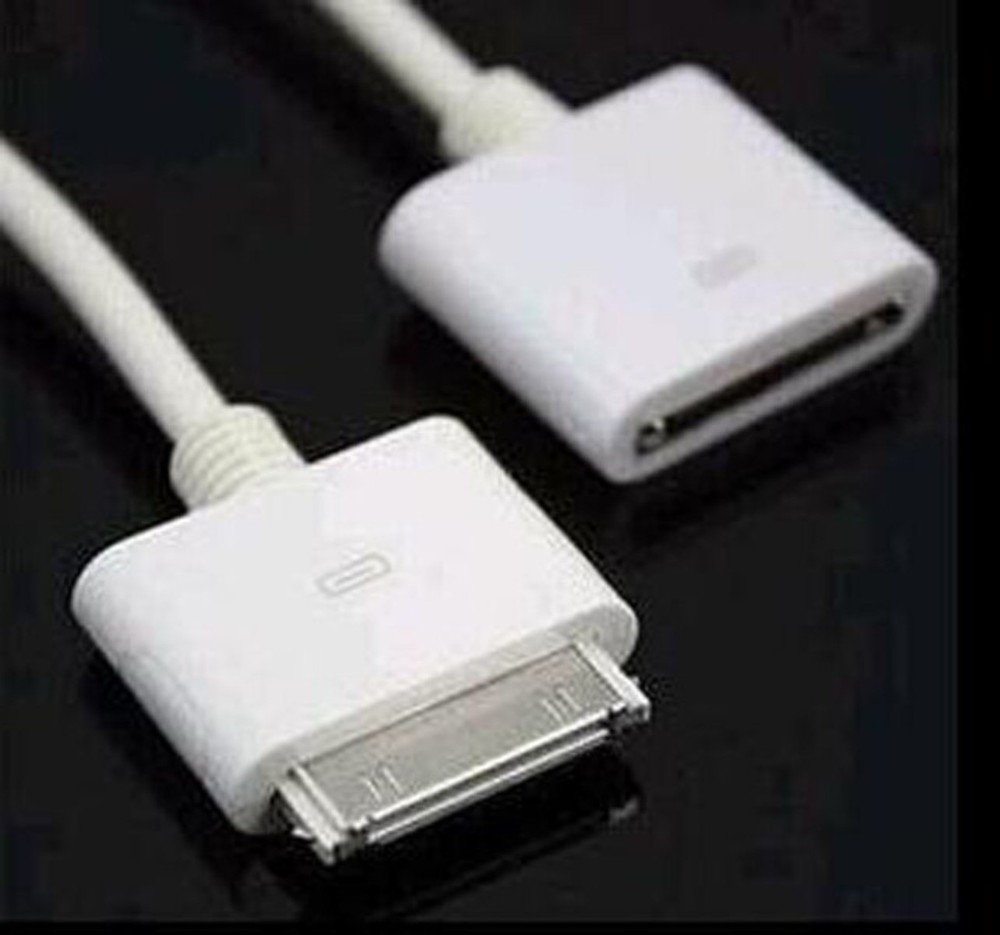 30pin Dock Extender Extension Data Cable for IPhone 4 4G 3GS 4s IPod Touch Ipad