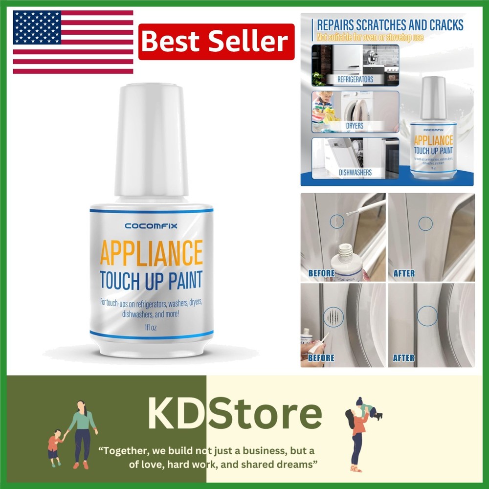 High-Gloss White Appliance Touch-Up Pen