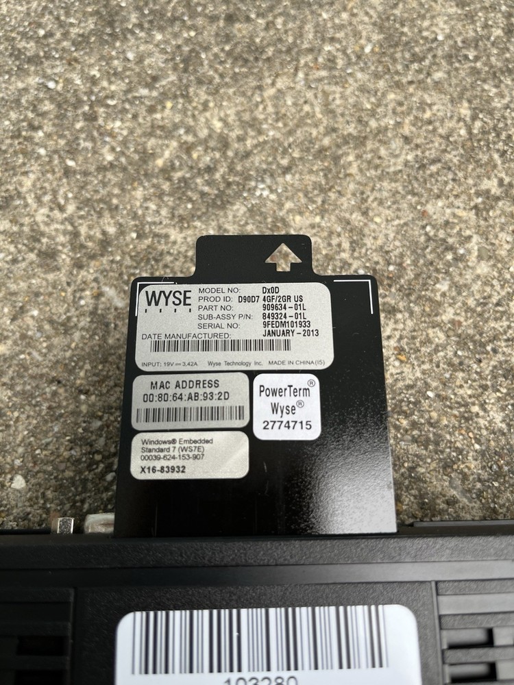 Wyse Router Dx0D Model