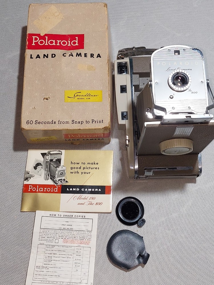 Polaroid Speedliner Land Camera Model 95B UNTESTED