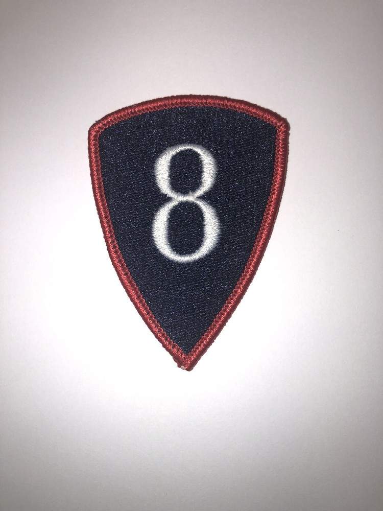 8th Personnel Command U.S. Army Shoulder Patch Insignia
