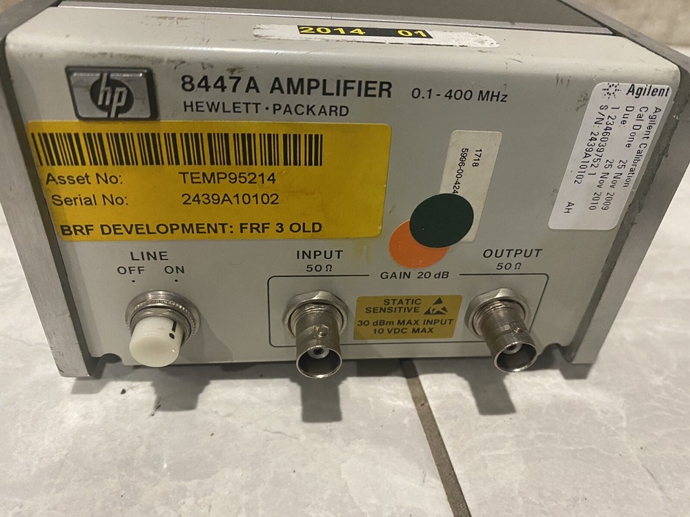 Hewlett Packard HP8447A Amplifier