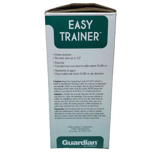 Guardian Easy Trainer Dog Behavior Training Static. Free Shipping!!!!!