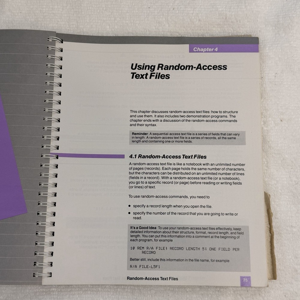 VINTAGE Apple II DOS Programmer’s Manual Free Shipping