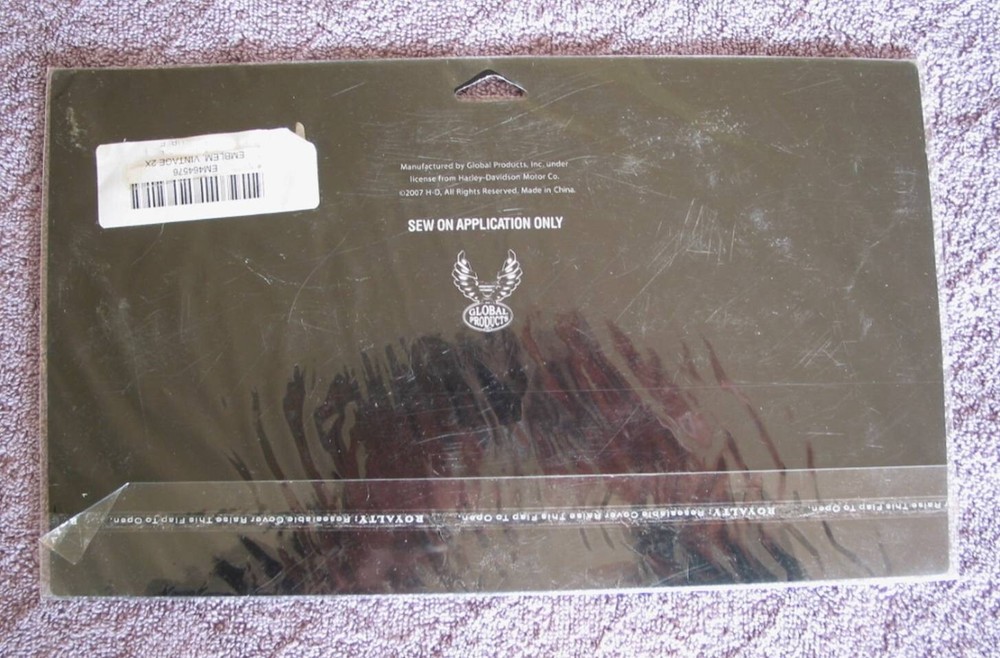 Harley Davidson Rare Vintage Patch / Emblem Set