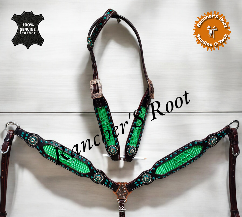 Green Gator Tack Set