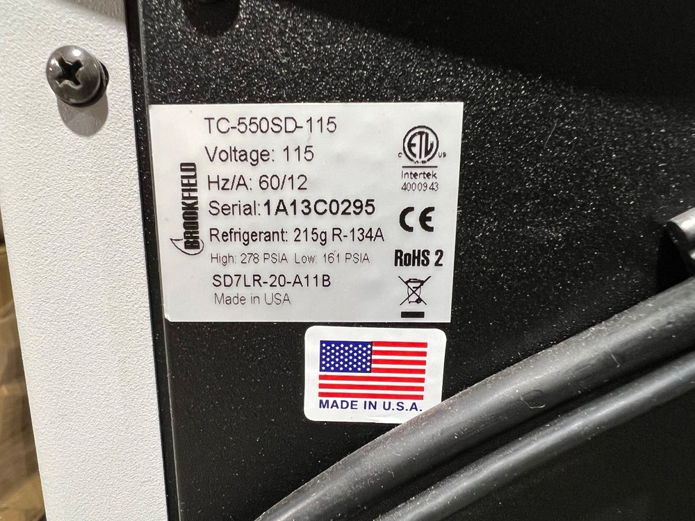 Brookfield TC-550SD Refrigerated Circulating Water Bath with Digital Controller