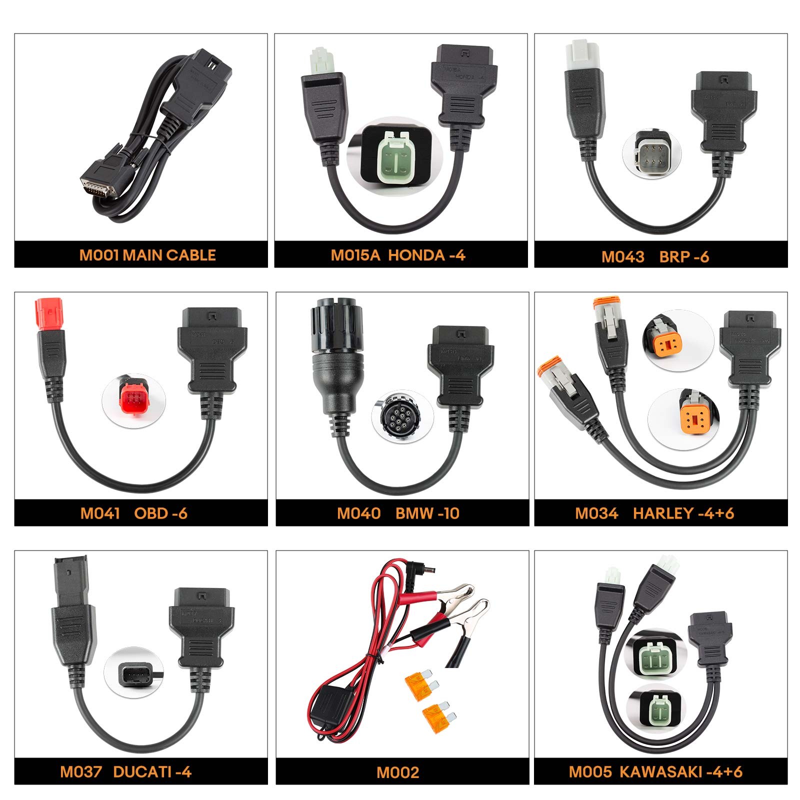 OBDSTAR MOTOMASTER Motorcycle Diagnosis Tool Code Scanner Upgrade of MS80