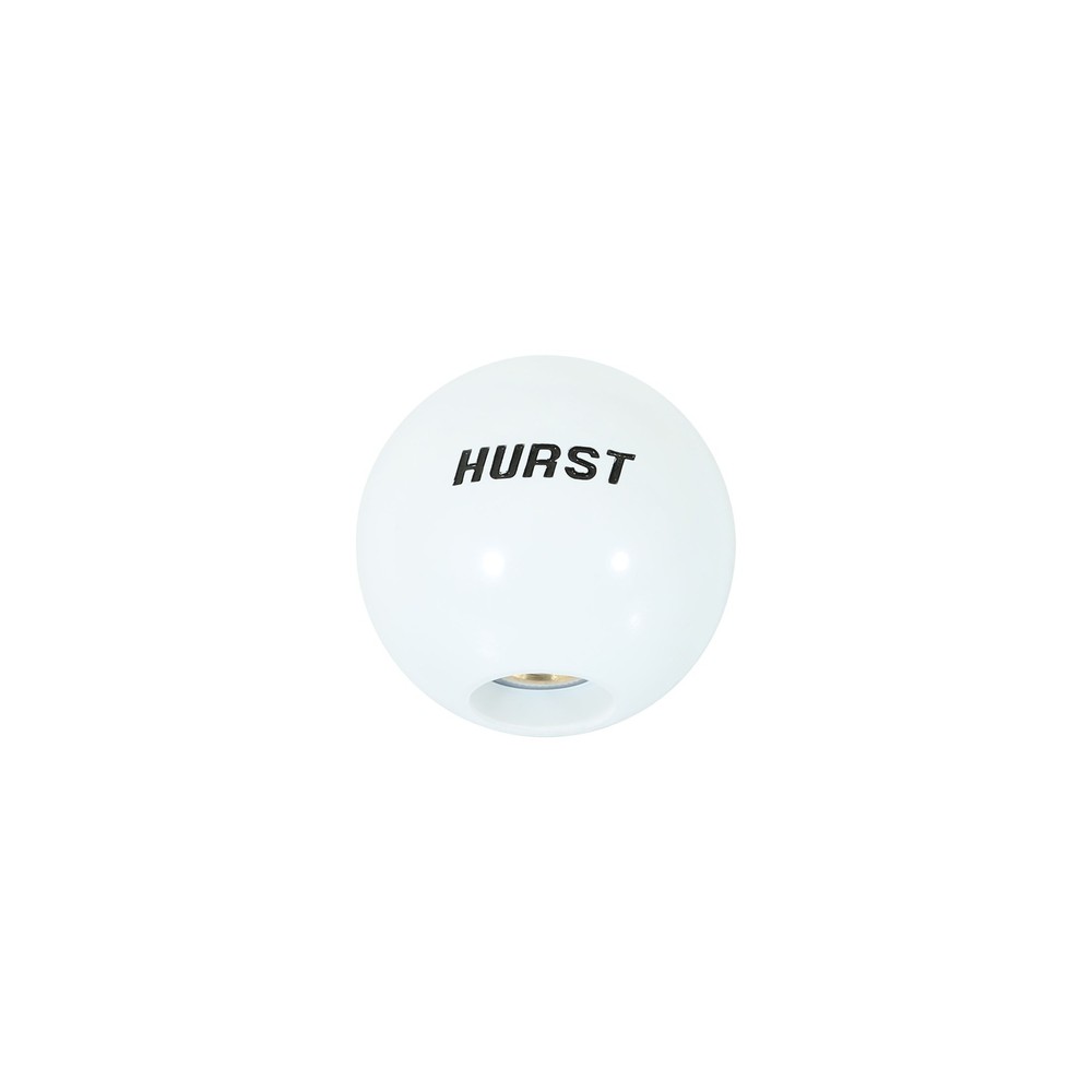 1630025 Hurst Shift Knob - 5-Speed Pattern - White