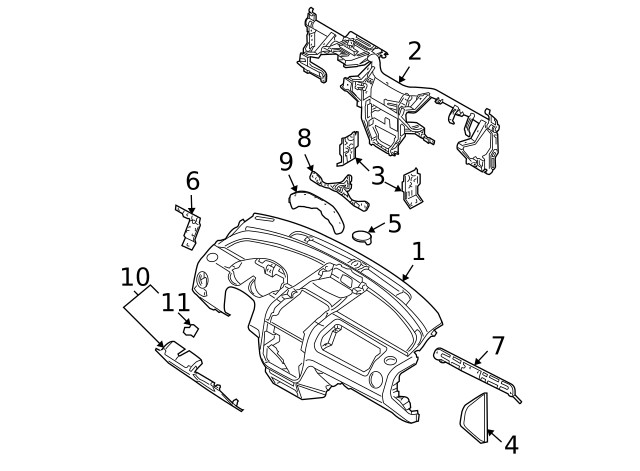 Genuine GM Cover 96408377