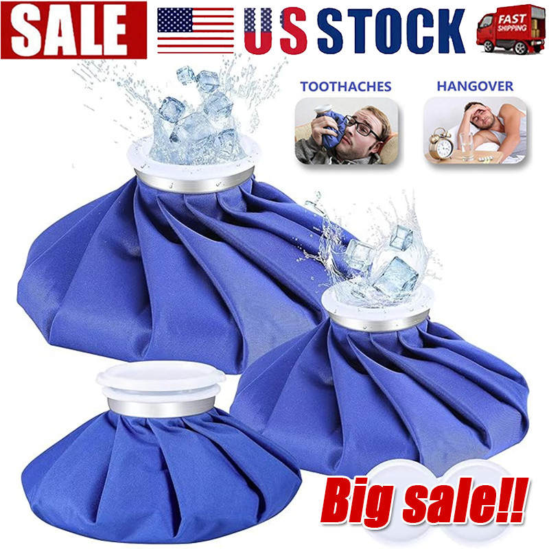 1/3PCS Ice Bags Packs Knee Neck Reusable Cold Relief Pain Headache Sport Injury
