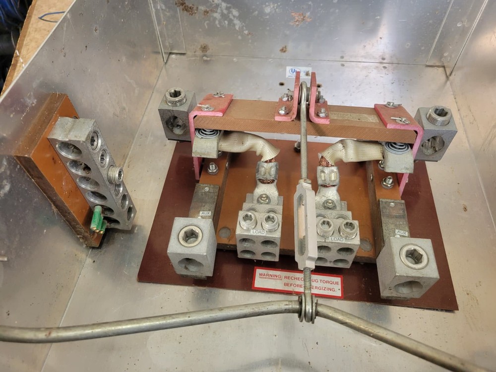 Ronk METER-RITE 7406 Double Throw Transfer Switch Grade Level Generator