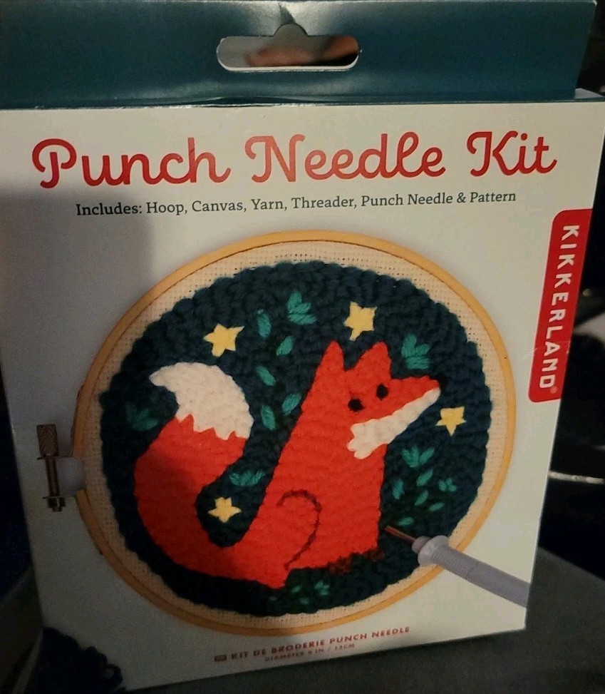 Punch Needle Kit Fox