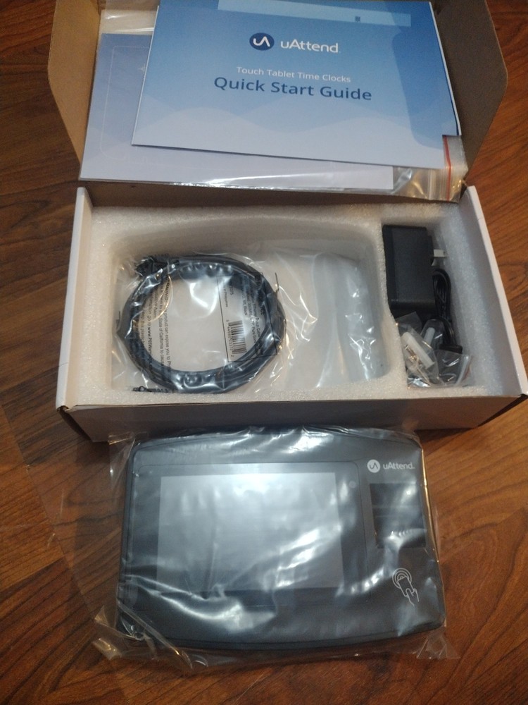 uAttend Touch Tablet - Finger Scanner and RFID Reader - NX2500 (NEW)