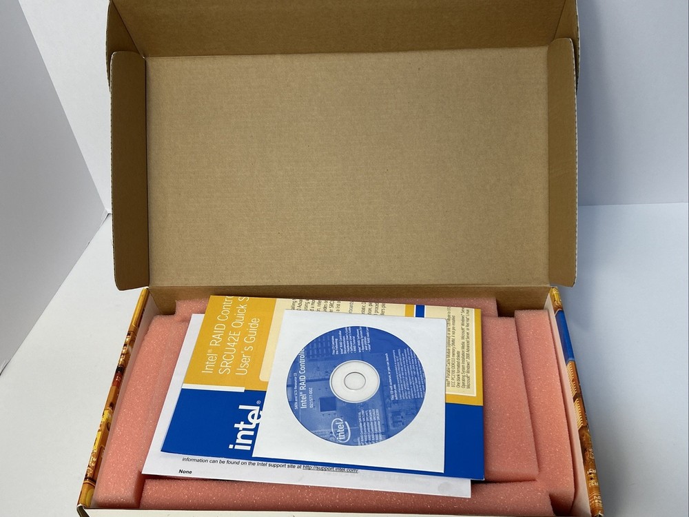 Intel Raid Controller SRCU42E I/O Processor Based On XScale Technology New Open