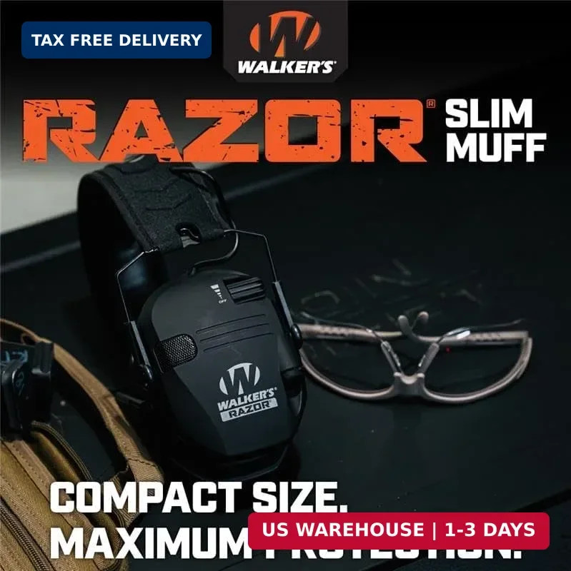 Walker's Razor Slim Electronic Muff